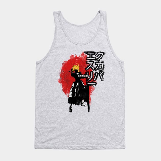 The Excalibur Holder Tank Top by petterart